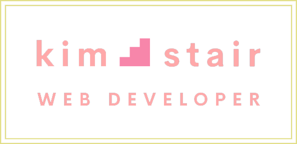 logo for kim stair - web developer